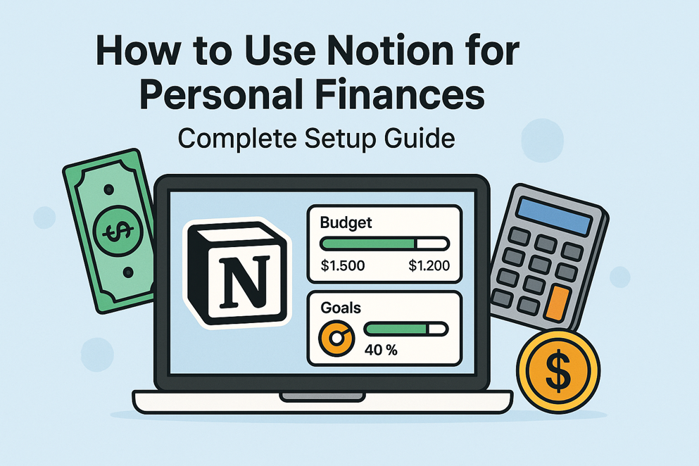 Cover image for How to Use Notion for Personal Finances: Complete Setup Guide